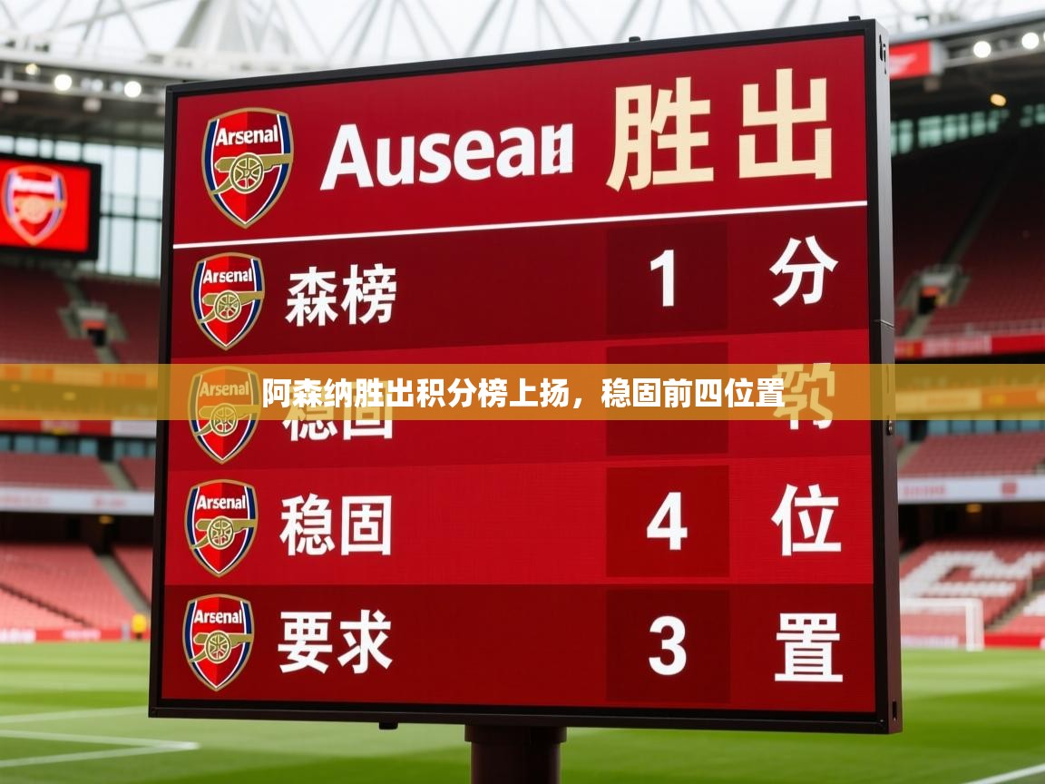 2025迈博体育投注阿森纳胜出积分榜上扬,稳固前四位置 第3张